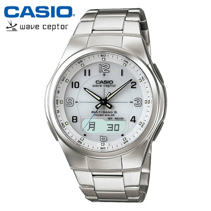 楽天市場】【カシオ・ソーラー電波時計】CASIO カシオ ソーラー電波  