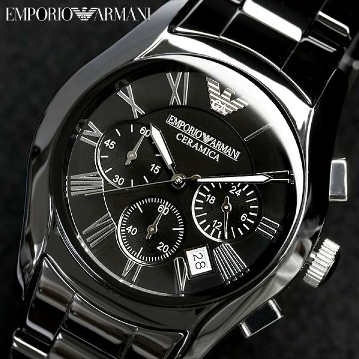 楽天市場】【送料無料】EMPORIO ARMANI エンポリオアルマーニ クロノ 