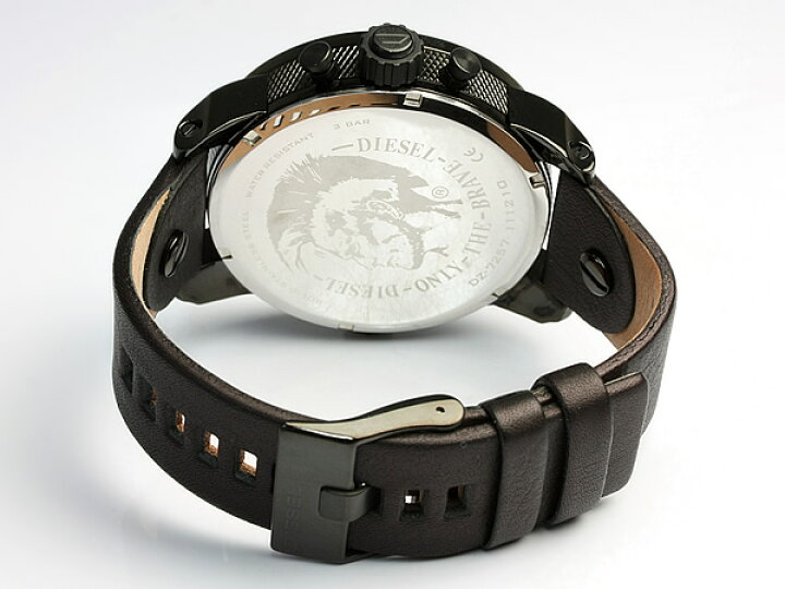 ディーゼル DIESEL ディーゼル 腕時計 DZ7257 デュアルタイム メンズ腕時計 クロノグラフ 革ベルト ディーゼル DIESEL  ディーゼル腕時計 MEN'S うでどけい CAMERON