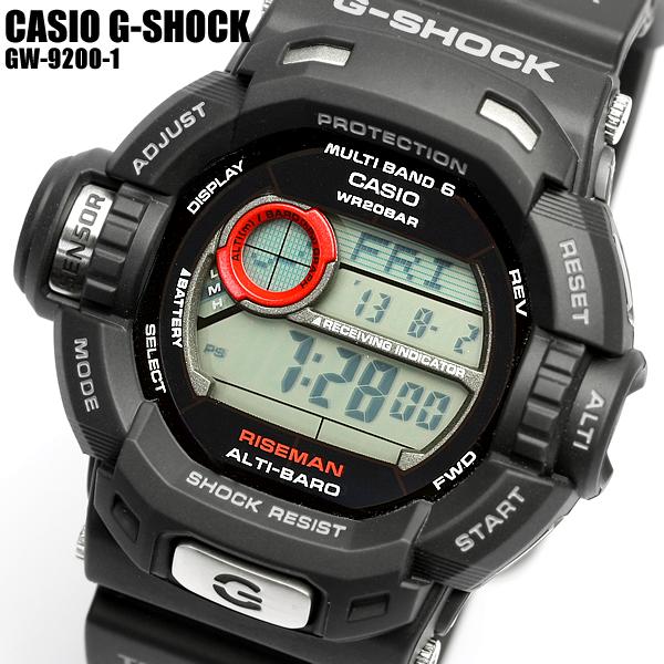 【G-SHOCK・Gショック】CASIO カシオ ジーショック タフソーラー 電波 GW-9200-1 G-SHOCK メンズ 腕時計 MEN'S  うでどけい | CAMERON