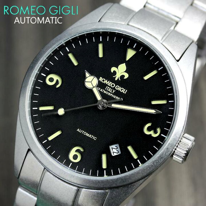 楽天市場】ROMEO GIGLI ロメオジリ 腕時計 メンズ 自動巻き 機械式 