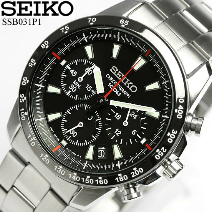 楽天市場】【セイコー】【腕時計】【逆輸入】SEIKO メンズ クロノ 