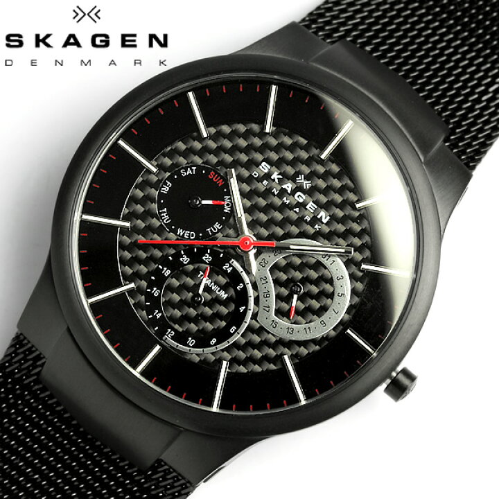 楽天市場】【スカーゲン SKAGEN】 腕時計 メンズ 809XLTBB スカーゲン 