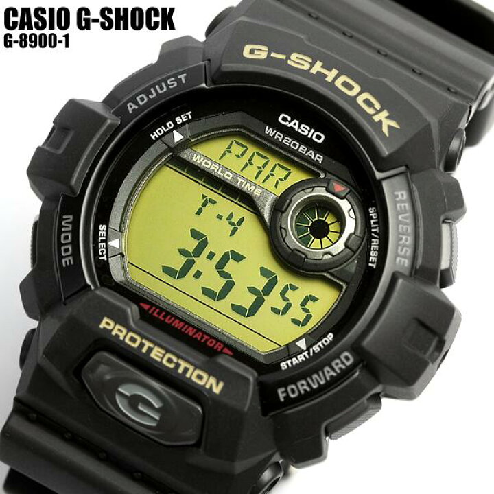 楽天市場】【G-SHOCK・Gショック】CASIO カシオ ジーショック G-8900-1 