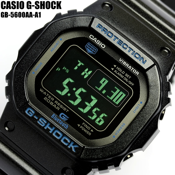 【G-SHOCK・Gショック】CASIO カシオ ジーショック 30周年記念モデル メンズ GB-5600AA-A1 デジタル G-SHOCK メンズ  腕時計 MEN'S うでどけい | CAMERON