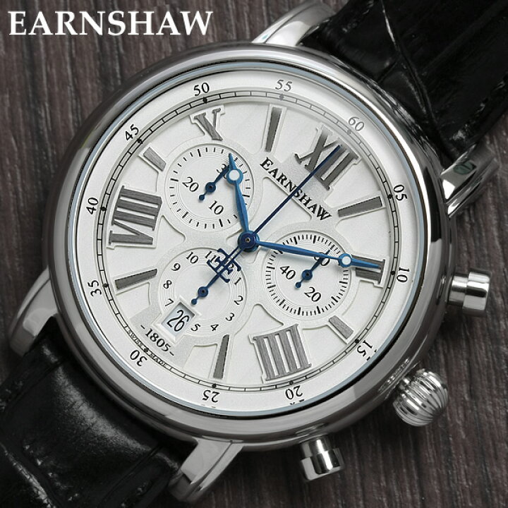 楽天市場】【送料無料】【EARNSHAW】【アーンショウ】 腕時計 メンズ 