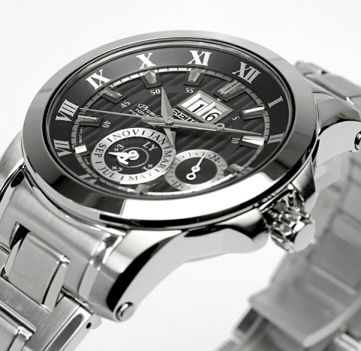 楽天市場】セイコー SEIKO 腕時計 クロノグラフ プルミエ メンズ 