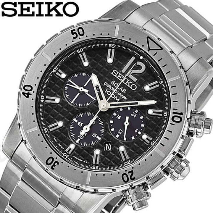 楽天市場】【送料無料】セイコー SEIKO 腕時計 メンズ クロノグラフ  