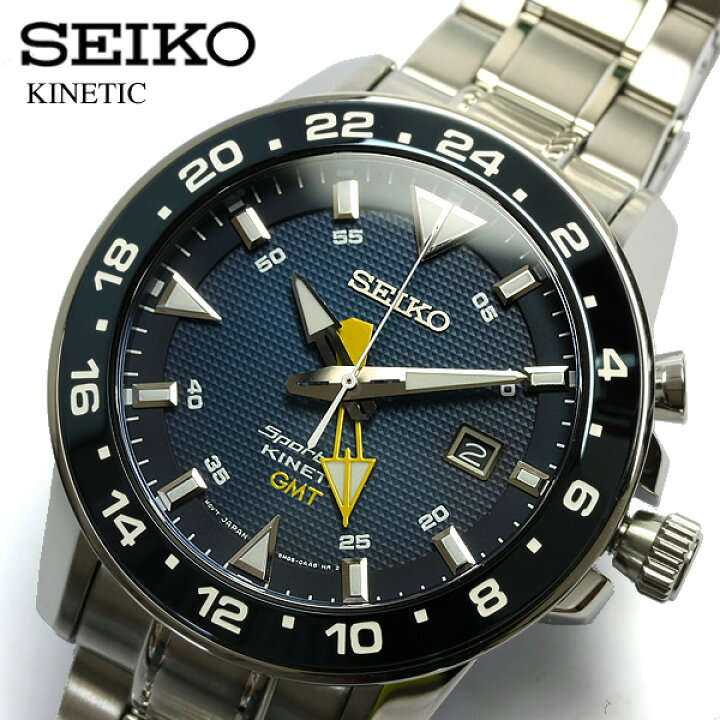 楽天市場】【送料無料】逆輸入 SEIKO セイコー キネティック メンズ 自動巻き 腕時計 機械式 SUN017P1 うでどけい Men's 男性用 : CAMERON