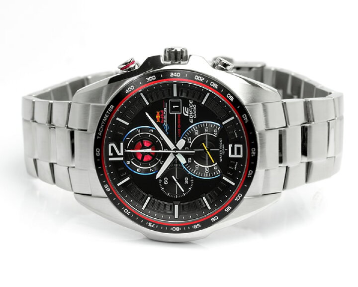 楽天市場】【送料無料】【CASIO】【カシオ】 EDIFICE レッドブル 