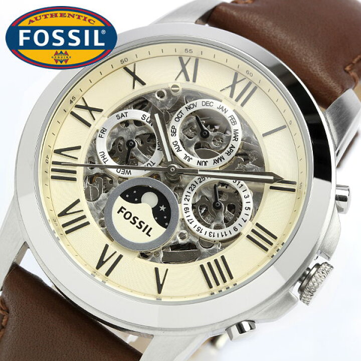 楽天市場】FOSSIL フォッシル 腕時計 メンズ 自動巻き(手巻つき 