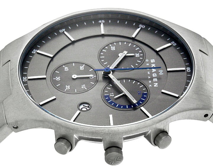 楽天市場】送料無料 スカーゲン SKAGEN 腕時計 メンズ AKTIV クロノ 