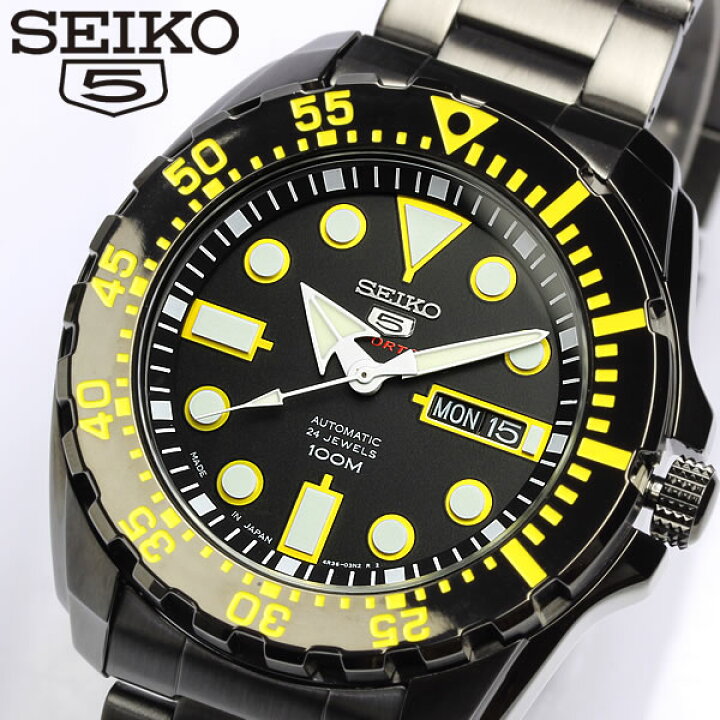 楽天市場】【送料無料】【SEIKO5 SPORTS/セイコー5 スポーツ】 自動  