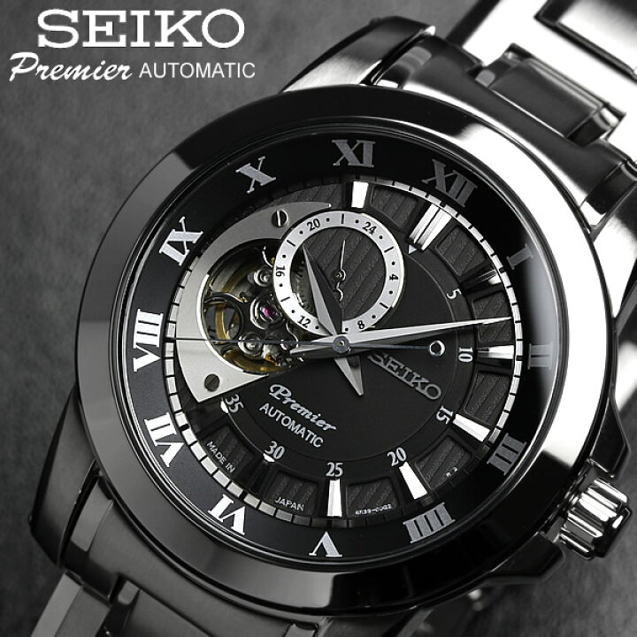 楽天市場】【SEIKO Premier】 セイコー プルミエ 腕時計 メンズ 自動  
