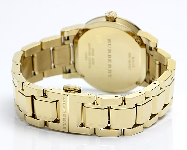 【送料無料】【BURBERRY】バーバリー 腕時計 レディース ゴールド メタル スイス製 The City シティ BU9134 人気 ブランド  ウォッチ うでどけい 女性用 Lady's | CAMERON