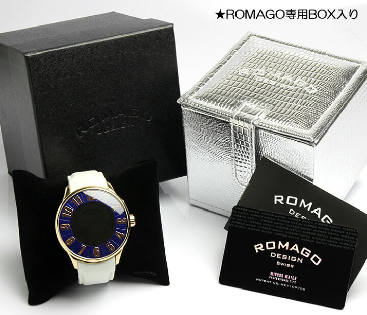 楽天市場】【限定モデル】【ROMAGO】ロマゴ デザイン 腕時計