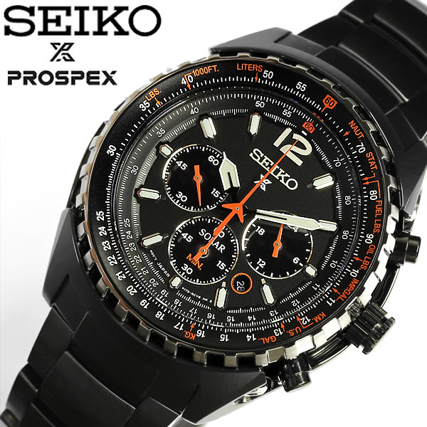 【送料無料】【セイコー】【腕時計】SEIKO PROSPEX セイコー プロスペックス 腕時計 ウォッチ メンズ クロノグラフ ソーラー 10気圧防水  海外モデル メタルバンド ステンレス ＳＳＣ263Ｐ1 | CAMERON
