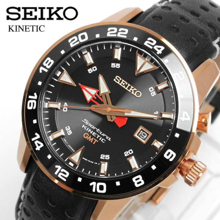 SEIKO Kinetic 自動巻き腕時計 セイコー キネティック 腕時計 自動巻 5M62-0BP0 100m防水 稼働品 セイコー] セイコー キネティック 5M62-0B00 :  r⁄Watches 【公式通販】 