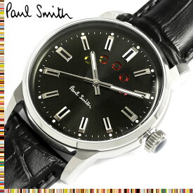 ポールスミス Paul Smith 腕時計 メンズ 革ベルト Block 42mm レザー クラシック ブランド 人気 ウォッチ ギフト プレゼント P10021