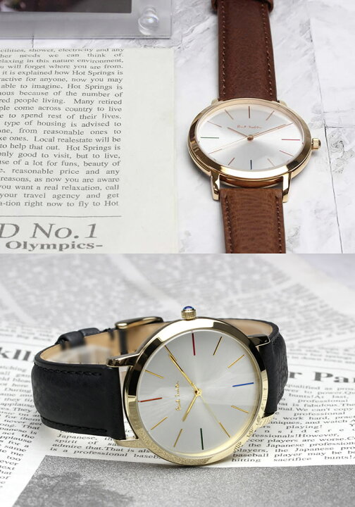 楽天市場】ポールスミス Paul Smith 腕時計 メンズ 革ベルト MA 41mm 