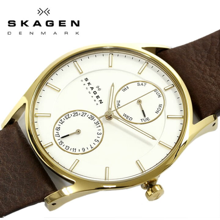 楽天市場】【スカーゲン SKAGEN】 腕時計 クラシック マルチ 