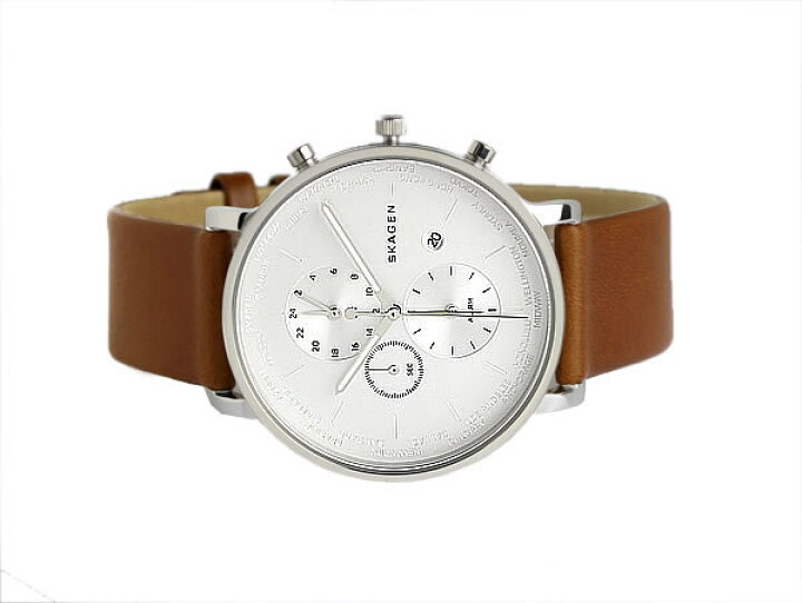 楽天市場】スカーゲン SKAGEN ハーゲンワールドタイム メンズ 腕時計 