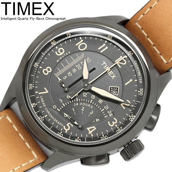 Timex タイメックス Intelligent Quartz インテリジェント クオーツ リニアインディケーター クロノグラフ メンズ 腕時計  クオーツ 10気圧防水 T2P277 | CAMERON