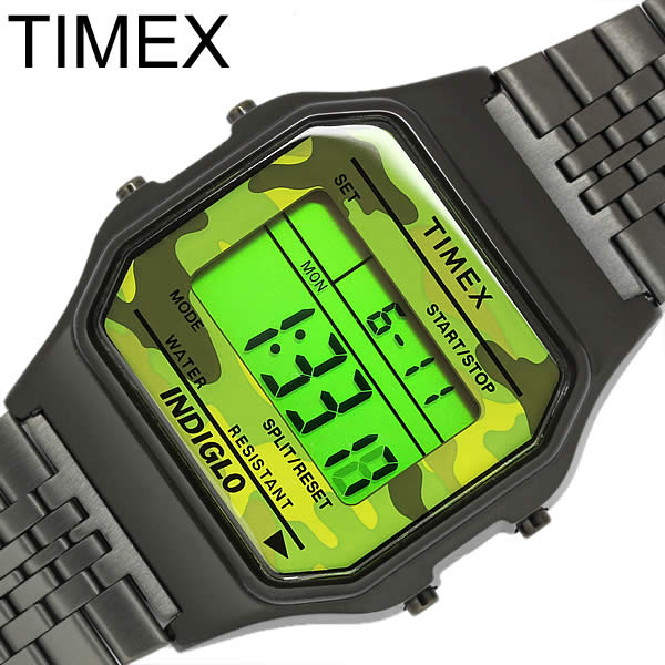 楽天市場】TIMEX タイメックス 80 デジタル メンズ レディース ユニ 