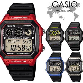 CASIO カシオ 腕時計 ウォッチ クオーツ 10気圧防水 ワールドタイム チープカシオ チプカシ