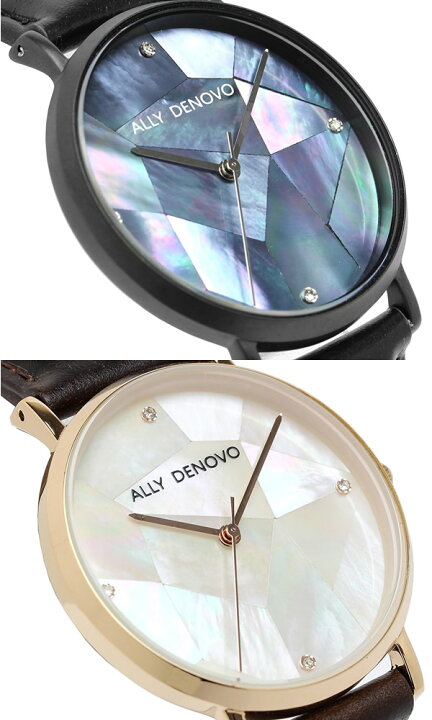 楽天市場】ALLY DENOVO アリーデノヴォ クオーツ 36mm レディース 