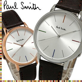 PAUL SMITH ポールスミス 腕時計 37mm ウォッチ レディース メンズ クラシック ブランド 人気 ウォッチ ギフト 3気圧防水 革ベルト レザーバンド P10100 P10101