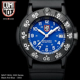 【送料無料】LUMINOX ルミノックス ネイビーシールズ 腕時計 ウォッチ クオーツ 20気圧防水 メンズ 男性用 デイトカレンダー 3003