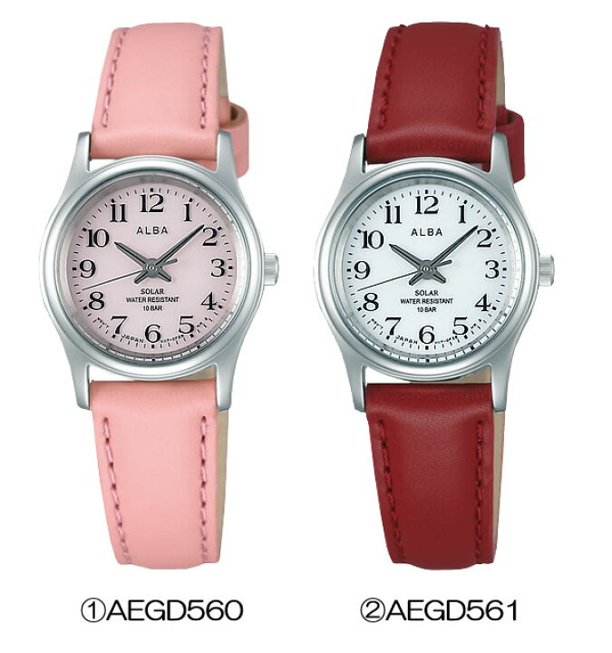 楽天市場】SEIKO ALBA セイコー アルバ ソーラー腕時計 レディース 10 