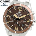 casio EDIFICE カシオ エディフィス クオーツ 腕時計 メンズ クロノグラフ 10気圧防水 スクリューロックバック ステンレス ウォッチ EFR553D5B