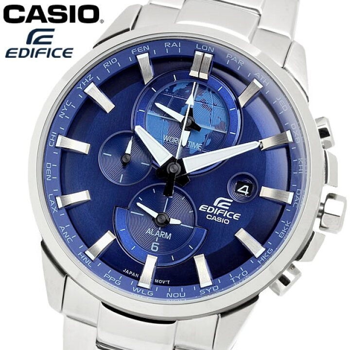 楽天市場】casio EDIFICE カシオ エディフィス クオーツ 腕時計 メンズ 