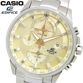 casio EDIFICE カシオ エディフィス クオーツ 腕時計 メンズ ワールドタイム 10気圧防水 日付カレンダー デュアルタイム アラーム ネオブライト ETD310D9AV