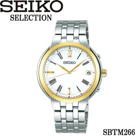 【送料無料】seiko セイコー selection セレクション ソーラー電波 10気圧防水 腕時計 ウォッチ メンズ 男性用 sbtm266