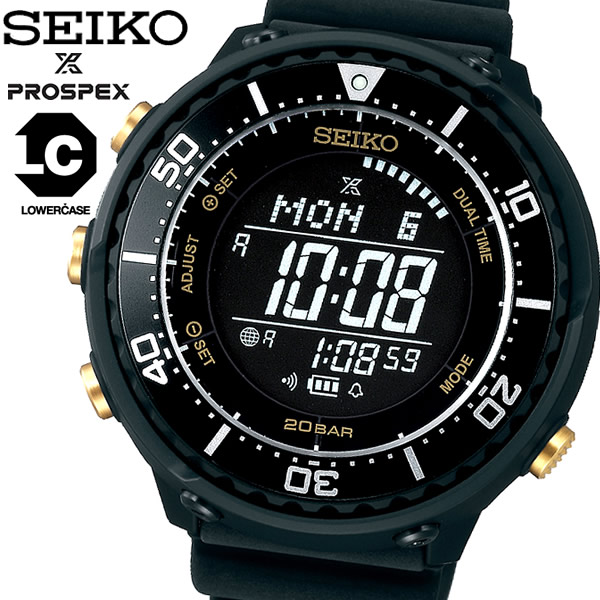 送料無料 SEIKO セイコー PROSPEX プロスペックス 腕時計 ウォッチ 大人気新作 ソーラー カレンダー 男性用 SBEP005 LOWERCASE 品質満点 メンズ 200m防水