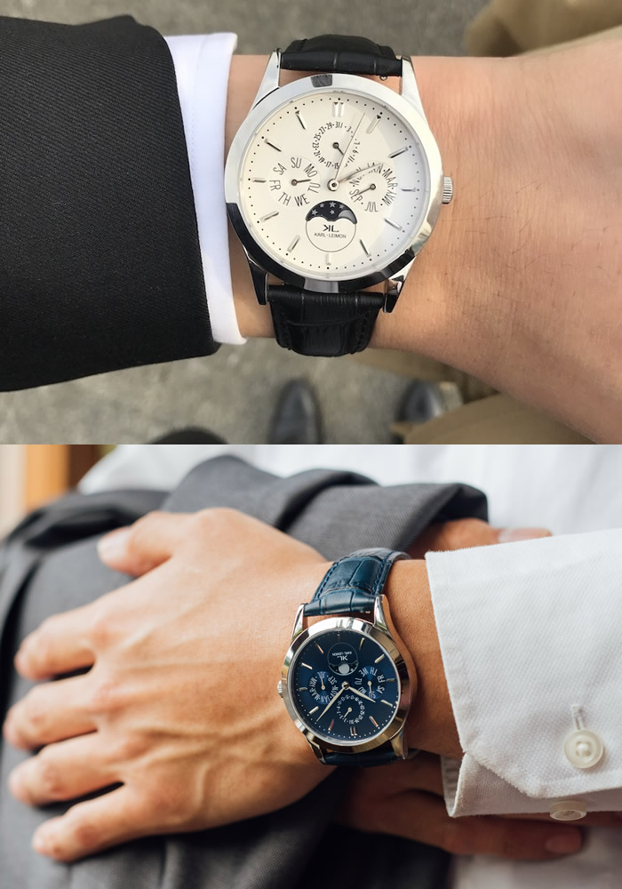 楽天市場】【国内正規品】カルレイモン KARL-LEIMON 日本製 腕時計 