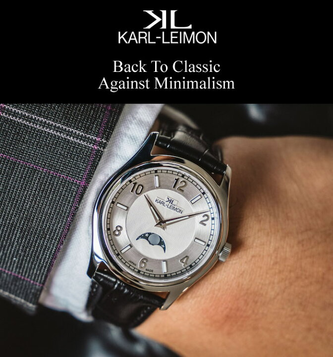楽天市場】【国内正規品】カルレイモン KARL-LEIMON 日本製 腕時計 