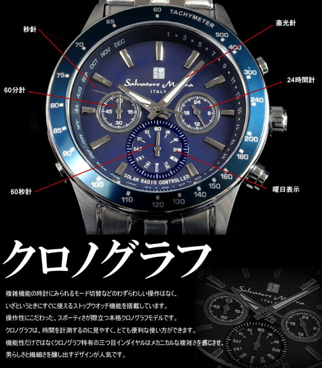 楽天市場 楽天ランキング1位 ソーラー電波 サルバトーレマーラ 電波 ソーラー 腕時計 メンズ クロノグラフ クロノ 限定モデル ソーラー電波 ブランド ウォッチ うでどけい Men S 電波時計 ソーラー電波 父の日 ギフト Cameron 楽天市場 楽天ランキング1位 ソーラー電波 サルバトーレマーラ 電波 ソーラー 腕時計 メンズ クロノグラフ クロノ 限定モデル ソーラー電波 ブランド ウォッチ うでどけい Men S 電波時計 ソーラー電波 父の日 ギフト Cameron