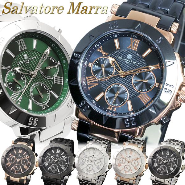 サルバトーレマーラ Salvatore Marra SM14118-1 - 腕時計(アナログ)