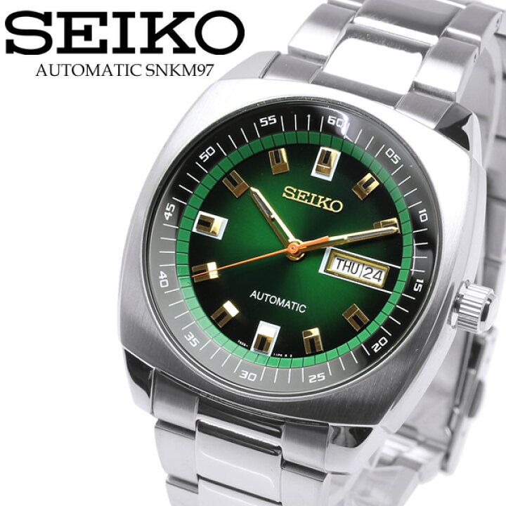 楽天市場】【SEIKO】セイコー 腕時計 自動巻き リクラフト グリーン 