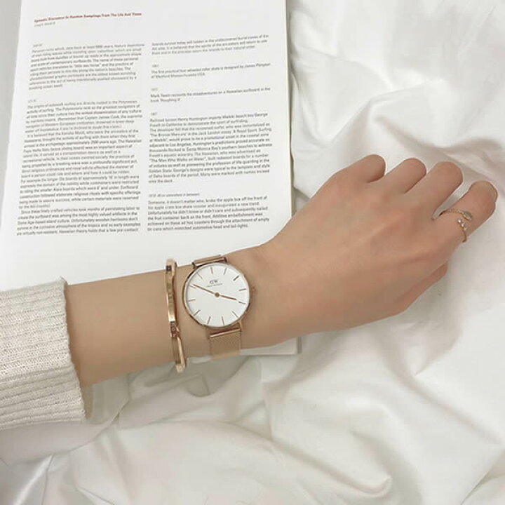 楽天市場】Daniel Wellington ダニエルウェリントン バングル 腕時計  