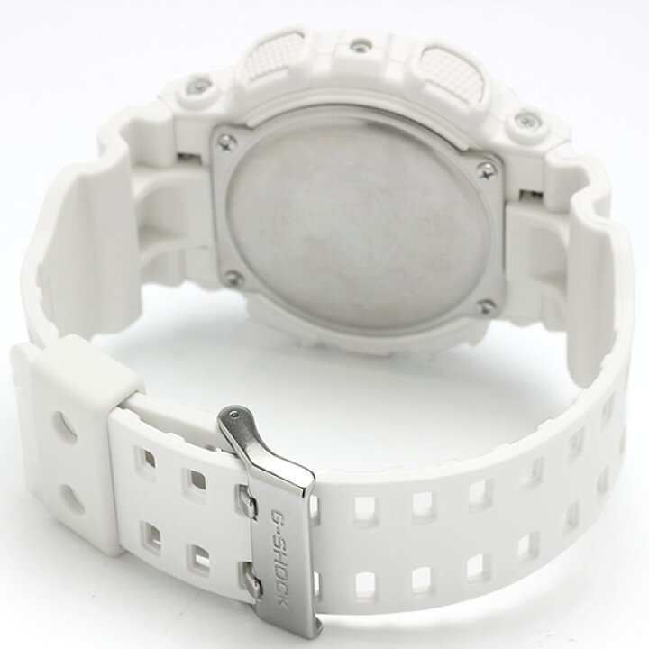 楽天市場】G-SHOCK CASIO Gシッョック カシオ 限定 デジタル 腕時計 メンズ レディース 人気 Marine White マリンホワイト  GA-100MW-7ADR ホワイト : CAMERON