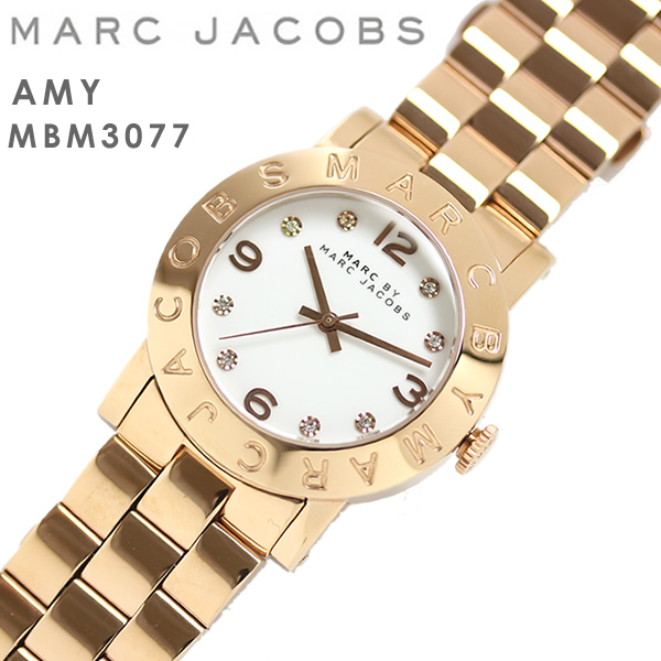 MARC JACOBS マークジェイコブス 腕時計 AMY エイミー ピンクゴールド ステンレス おしゃれ プレゼント MBM3077 |  CAMERON