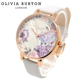 【楽天スーパーSALE】OLIVIA BURTON オリビアバートン 腕時計 レディース クオーツ プレゼント ホワイト 花柄 ob16eg97