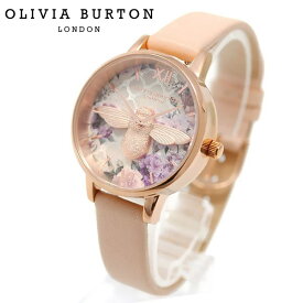 OLIVIA BURTON オリビアバートン 腕時計 レディース クオーツ プレゼント ピンクベージュ 花柄 ob16eg98