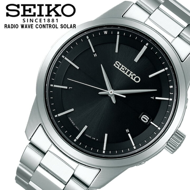 楽天市場】SEIKO セイコー 腕時計 メンズ セレクション RADIO WAVE 