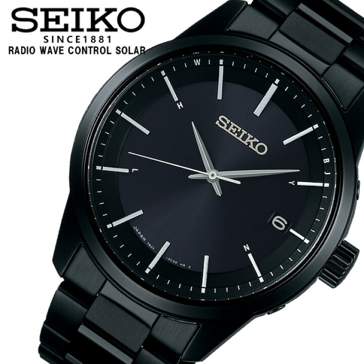 楽天市場】SEIKO セイコー 腕時計 メンズ セレクション RADIO WAVE 
